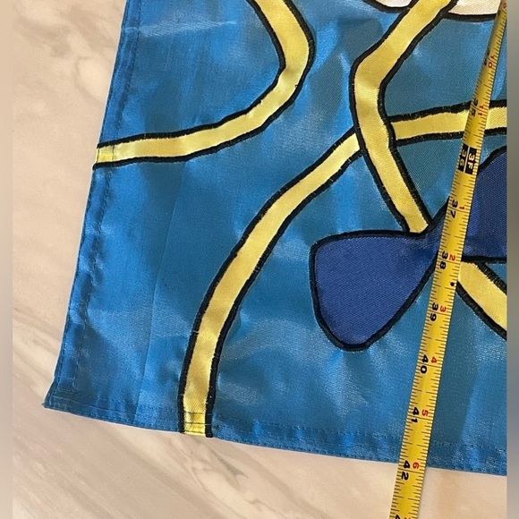 Colorful Kite Outdoor Garden House Flag Banner Whimsical Nylon 19x27 - Picture 4 of 4